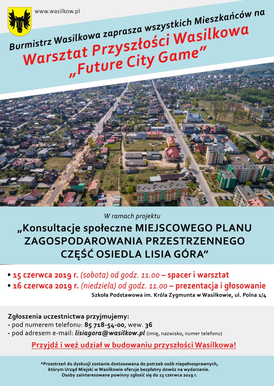 Warsztat Przyszłości Wasilkowa - Future City Game